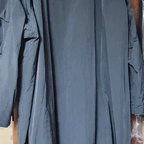 [BUNJANG] Theilma Long Hooded Windbreaker Jumper Coat / 더일마 롱바람막이 후드점퍼코트