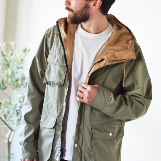 [BUNJANG] Barton Wear Travel Shell Parka Olive / 바튼웨어 트레블 쉘 파카 올리브 새상품
