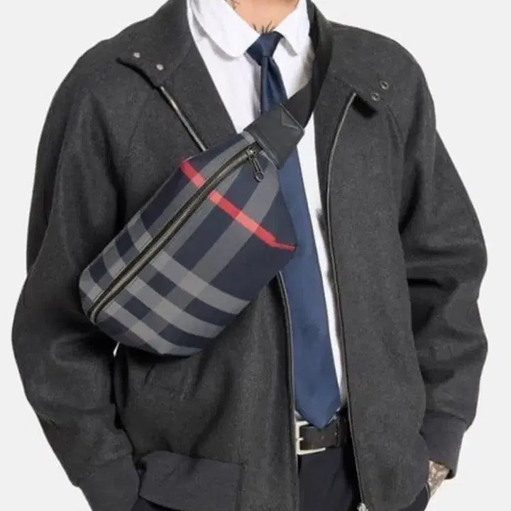 [BUNJANG] Burberry Sonny Medium Check Crossbody Bag / 버버리 소니 미디엄 체크 크로스백(남녀공용)