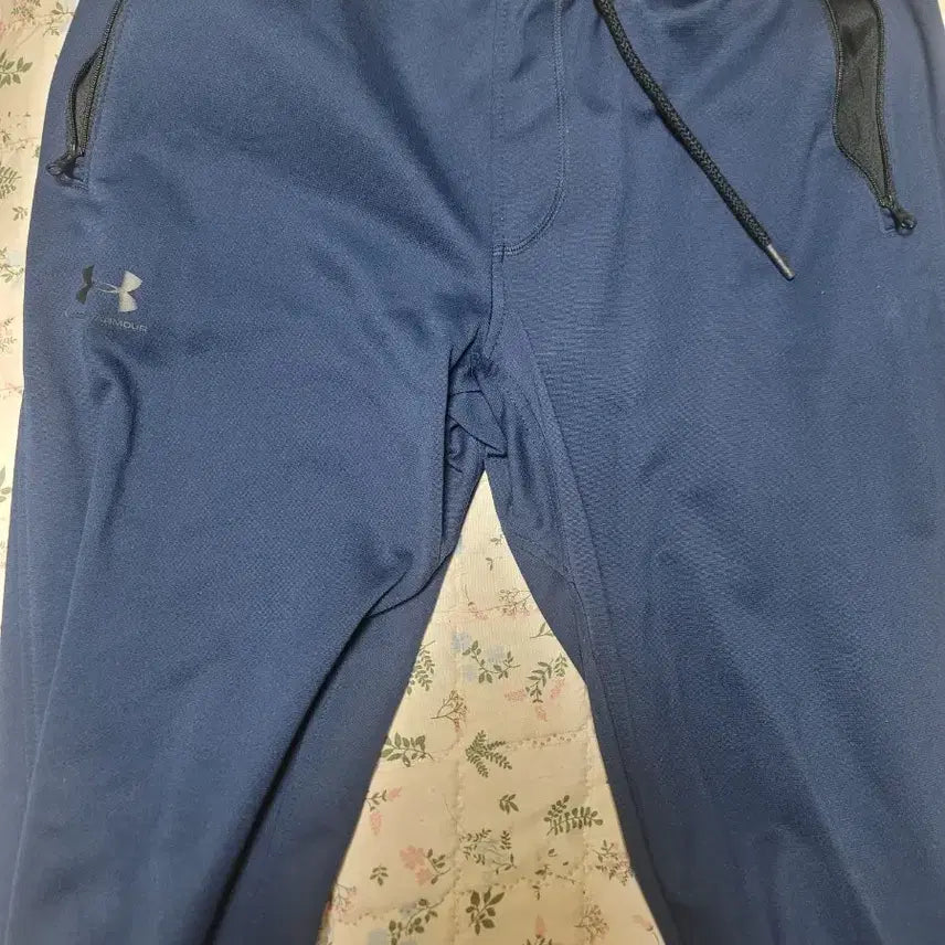 [BUNJANG] Under Armour Navy Hooded Zip-up Jacket (M) / 언더아머 네이비 후드집업 M
