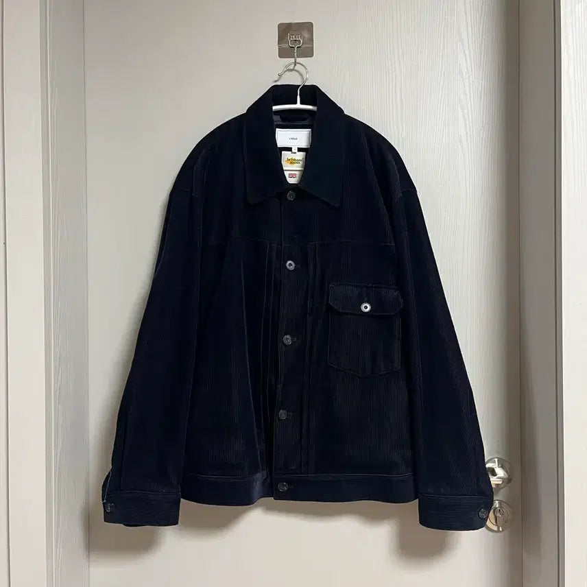 [BUNJANG] Risch Corduroy Jacket Navy / [3] 리슈 코듀로이자켓 네이비 3