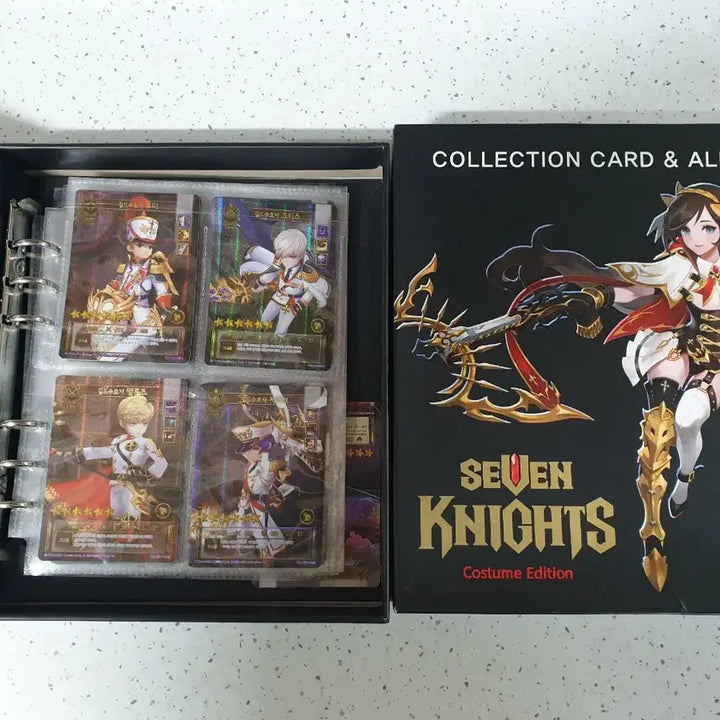 [BUNJANG] Seven Knights Costume Edition Card Album / 세븐나이츠 코스튬 에디션 카드 앨범