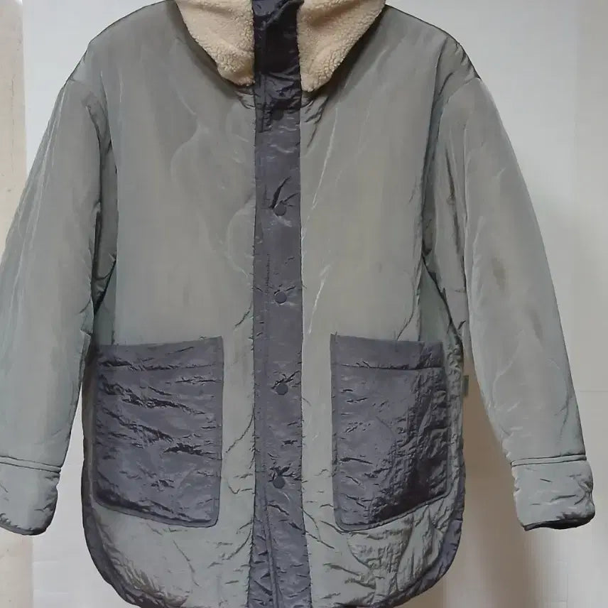 [BUNJANG] Lafarge Store Reversible 100/105 Padded Fleece Jacket / 라퍼지스토어 리버시블 100 105 패딩 후리스 남자