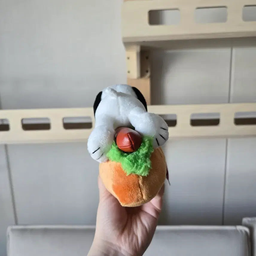 [BUNJANG] Snoopy Hotdog Plush Keychain / 스누피 핫도그 인형 키링
