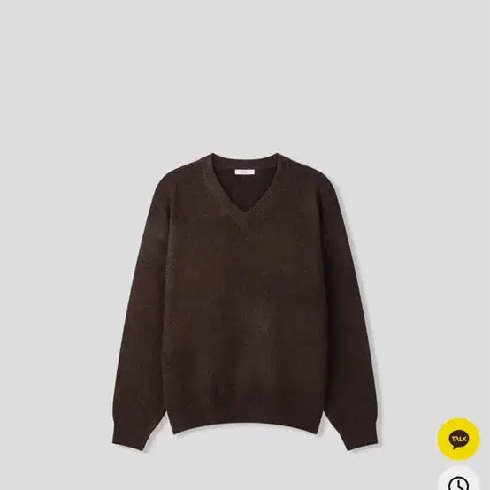 [BUNJANG] Ument Wool V-Neck Knit Brown / 새) 반값택포 유먼트 울 브이넥 니트 브라운