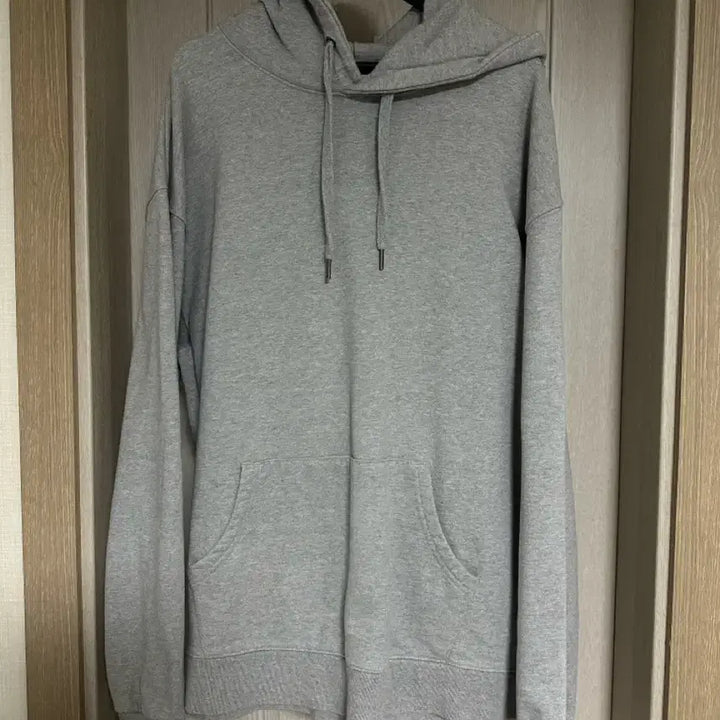 [SOLD OUT] 퍼스널팩 그레이 오버핏 후드티 M