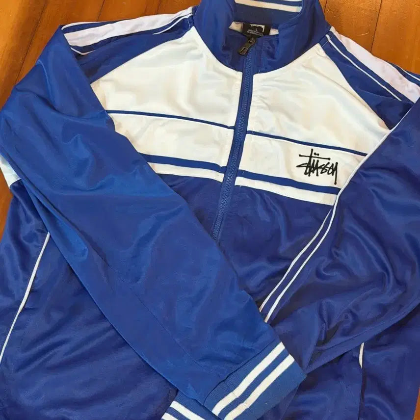 [BUNJANG] Stussy Jersey Track Jacket / 스투시 져지  L 사이즈
