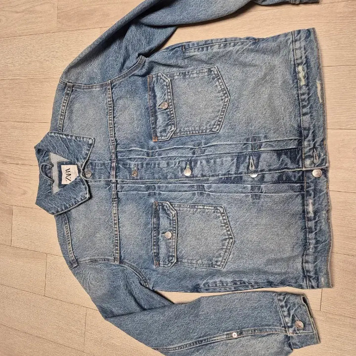 [BUNJANG] Zara Type 2 Denim Jacket L (Fits 100-103) / 자라 타입2 데님자켓 L사이즈 100~103사이즈