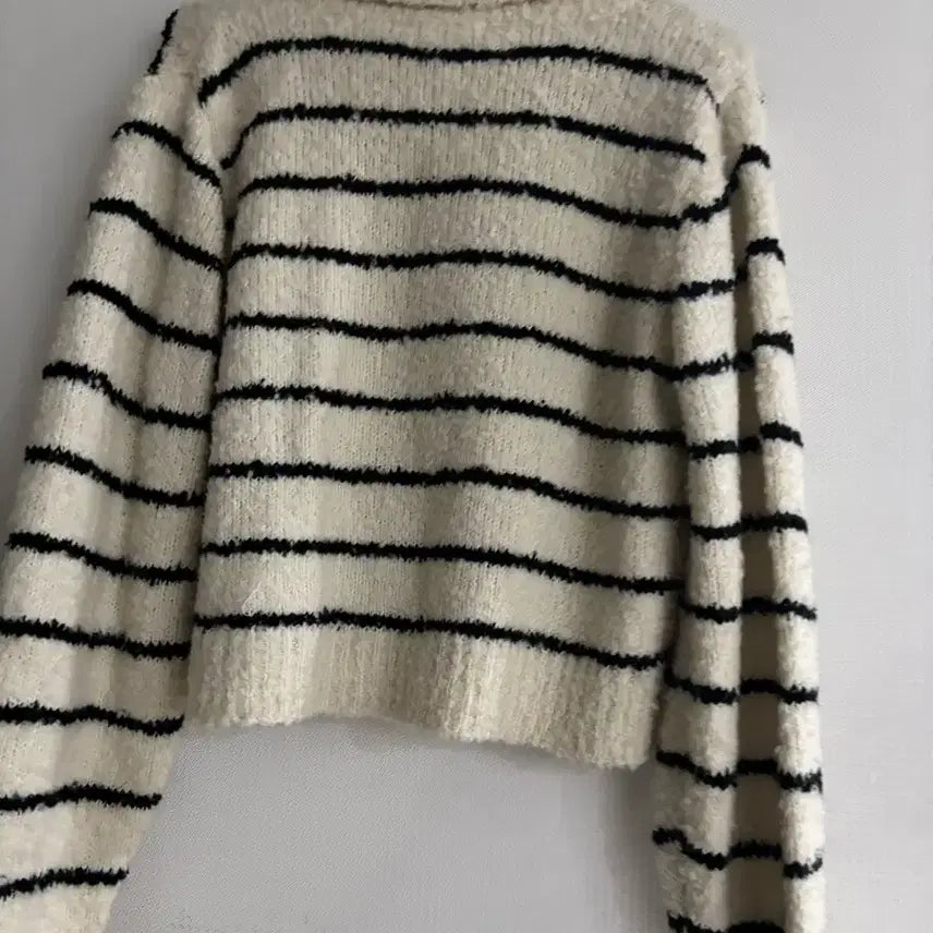 [BUNJANG] J.ELLIS Ivory Striped Cardigan / J.ELLIS 스트라이프 가디건 아이보리