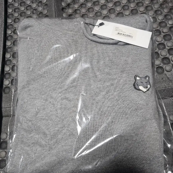 [SOLD OUT] 메종키츠네 폭스 헤드 그레이 후드티L
