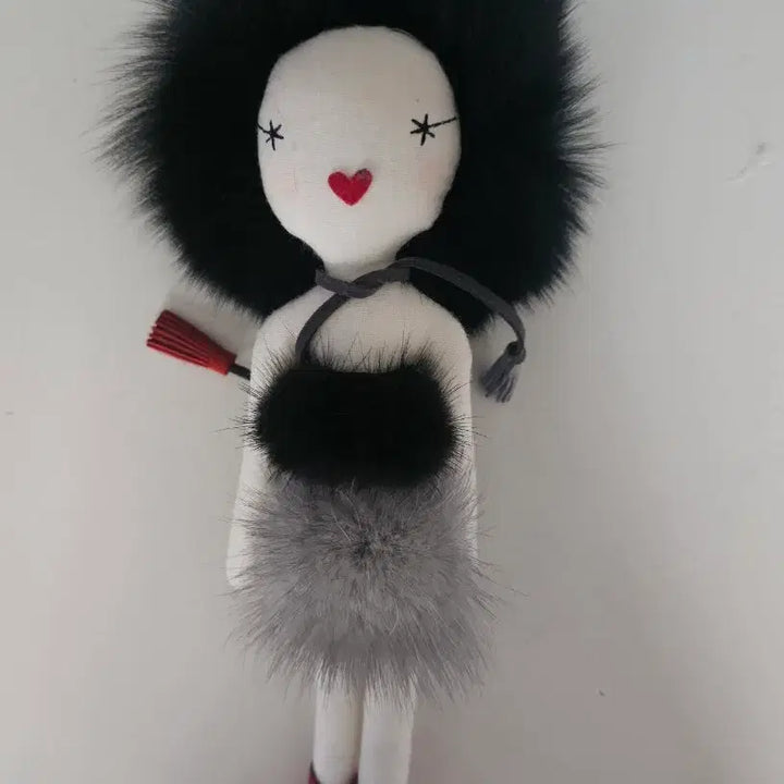 [BUNJANG] Plush Doll Bag Keychain / 퍼인형 가방키링