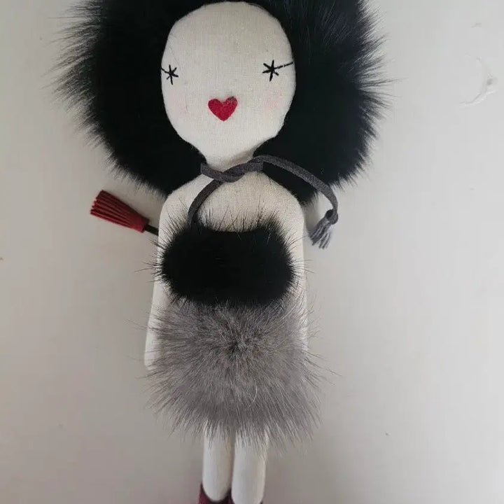 [BUNJANG] Plush Doll Bag Keychain / 퍼인형 가방키링
