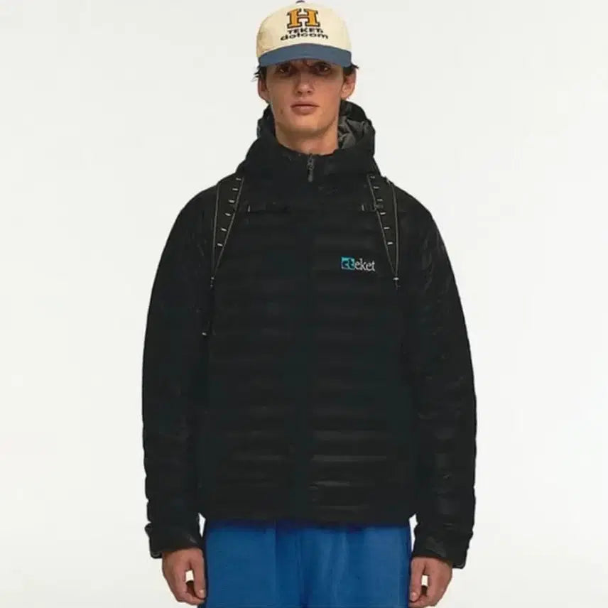 [BUNJANG] teket Lightweight Padding Black M Size / 테켓 teket 경량패딩 블랙 M 사이즈
