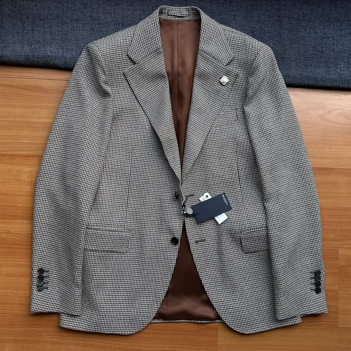 [BUNJANG] Lardini Flannel Houndstooth Suit / 라르디니 플란넬 수트 폴로랄프로렌 RRl 키톤 로로피아나
