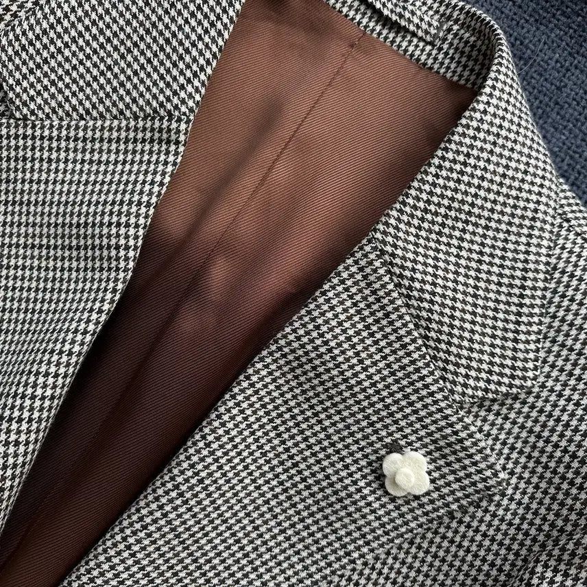 [BUNJANG] Lardini Loro Piana Flannel Houndstooth Suit / 라르디니 플란넬 수트 로렉스 폴로랄프로렌 키톤 마르니 로에베