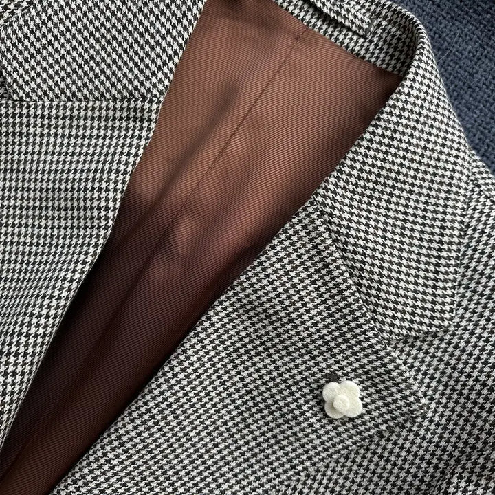 [BUNJANG] Lardini Flannel Houndstooth Suit / 라르디니 플란넬 수트 폴로랄프로렌 RRl 키톤 로로피아나