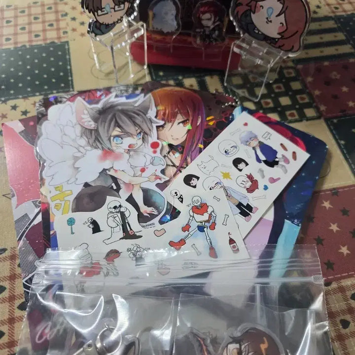 [BUNJANG] Anime Game Acrylic Keychain / 애니메이션 게임 키링 아크릴 카드