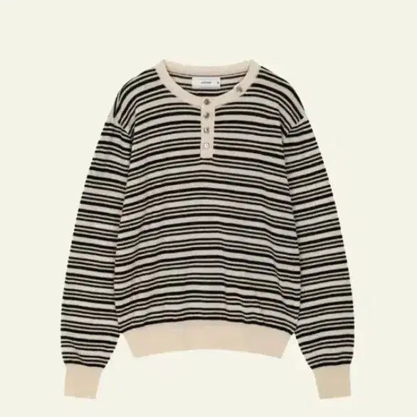 [BUNJANG] WayV Ten Henley Knit Sweater / 팜)웨이비니스 헨리넥 니트 2사