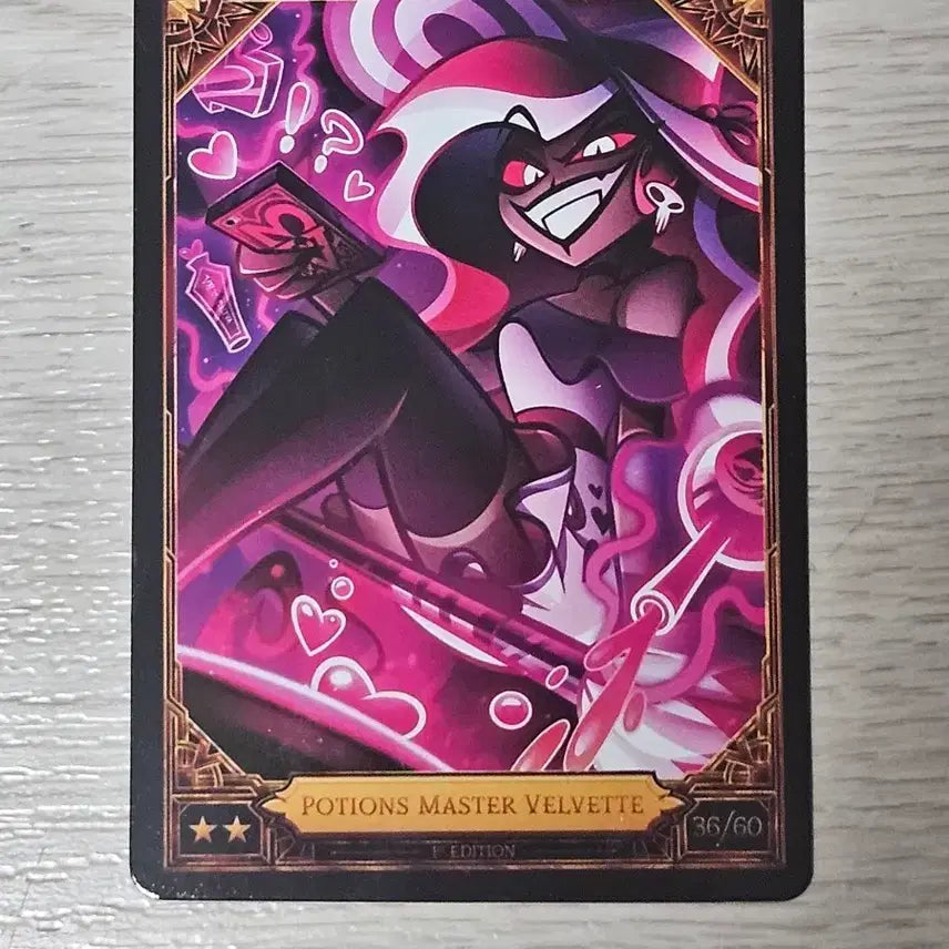 BUNJANG] Hazbin Hotel Velvet Trading Card / 해즈빈 호텔 벨벳