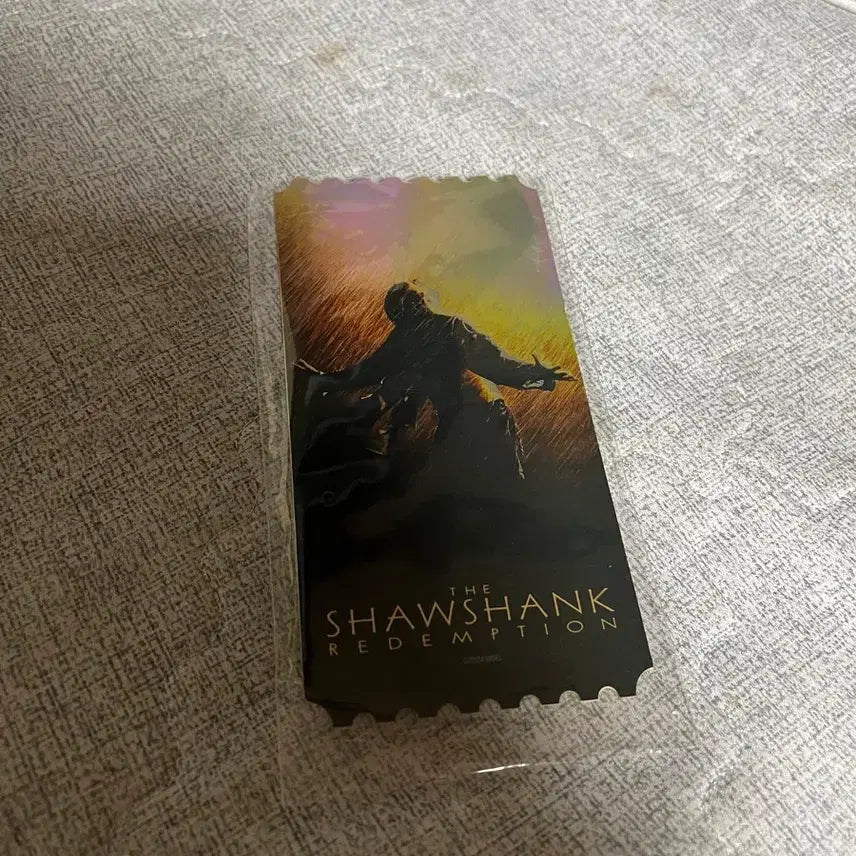 [BUNJANG] Megabox The Shawshank Redemption Movie Ticket Goods / 메가박스 쇼생크 탈출 무비티켓 특전 굿즈