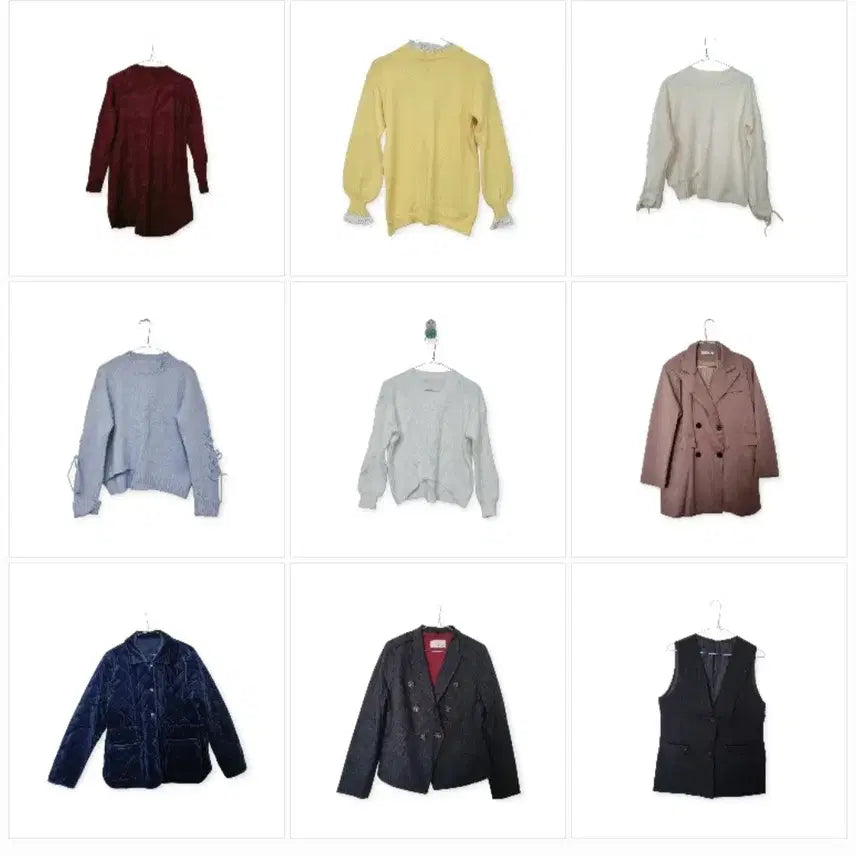 [BUNJANG] Used Clothing Bundle Set (90 Items) / 미착용 깨끗한 옷 중고의류 90벌 판매 리셀 환영