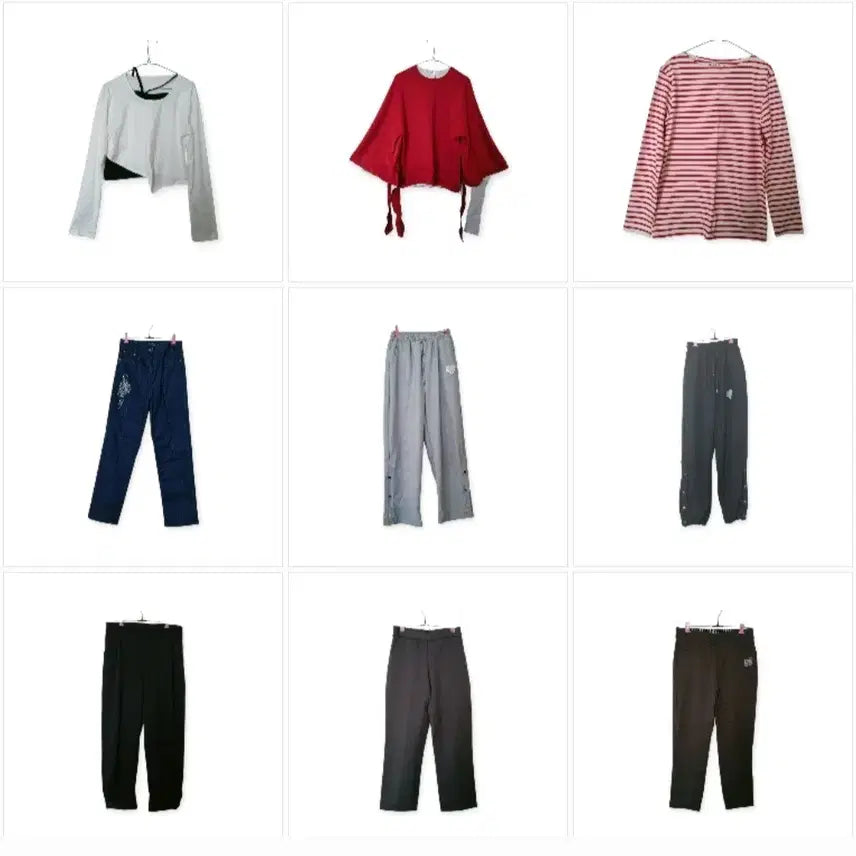 [BUNJANG] Used Clothing Bundle Set (90 Items) / 미착용 깨끗한 옷 중고의류 90벌 판매 리셀 환영