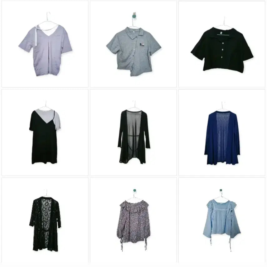 [BUNJANG] Used Clothing Bundle Set (90 Items) / 미착용 깨끗한 옷 중고의류 90벌 판매 리셀 환영