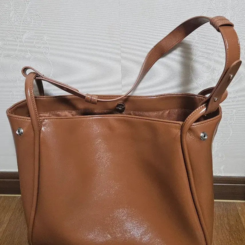 [BUNJANG] MIXXO Basic Shoulder Bag Brown / 미쏘 베이직 숄더백 브라운 MIABGE711G