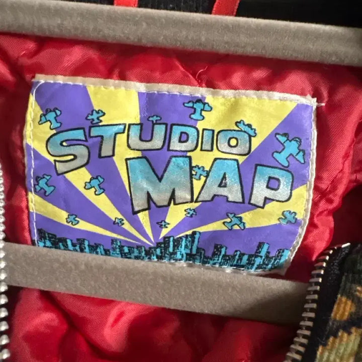 [BUNJANG] Studio Map Paisley Pattern Cropped Bomber Jacket / 일본제품) Studio Map 페이즐리 패턴 숏기장 자켓
