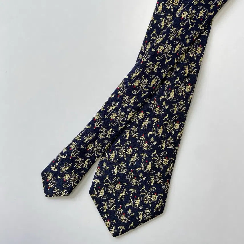 [BUNJANG] Ferragamo Silk Necktie / 페레가모(Ferragamo) 명품 정품 넥타이