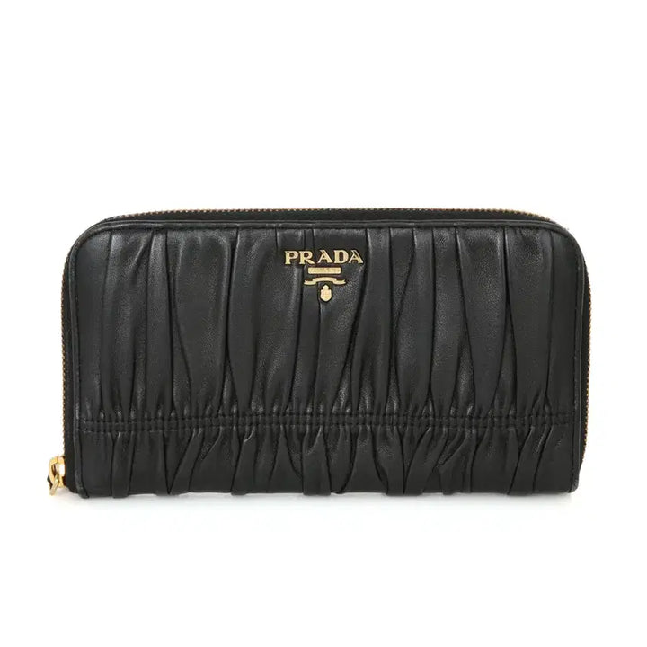 [BUNJANG] Prada Gaufre Zip Long Wallet / 프라다 고프레 지퍼 장지갑 나파 마틀라세 지갑 1M0506