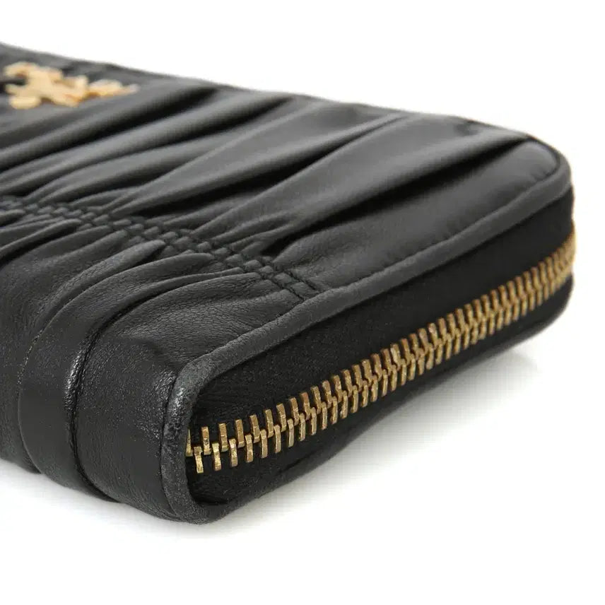 [BUNJANG] Prada Gaufre Zip Long Wallet / 프라다 고프레 지퍼 장지갑 나파 마틀라세 지갑 1M0506