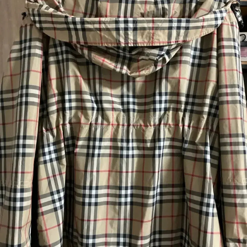 [BUNJANG] Burberry Kensington Check Windbreaker Jacket / 버버리 켄싱턴 체크 바람막이 새상품 정품