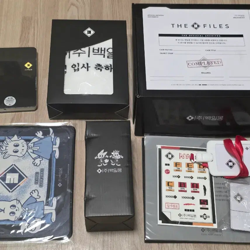 [BUNJANG] ZEROBASEONE Official Goods Bundle Set (Includes Entry Kit, Photocard) / 덤)괴출 괴담출근 공굿 원가양도 (입사키트 작두 포카 등)