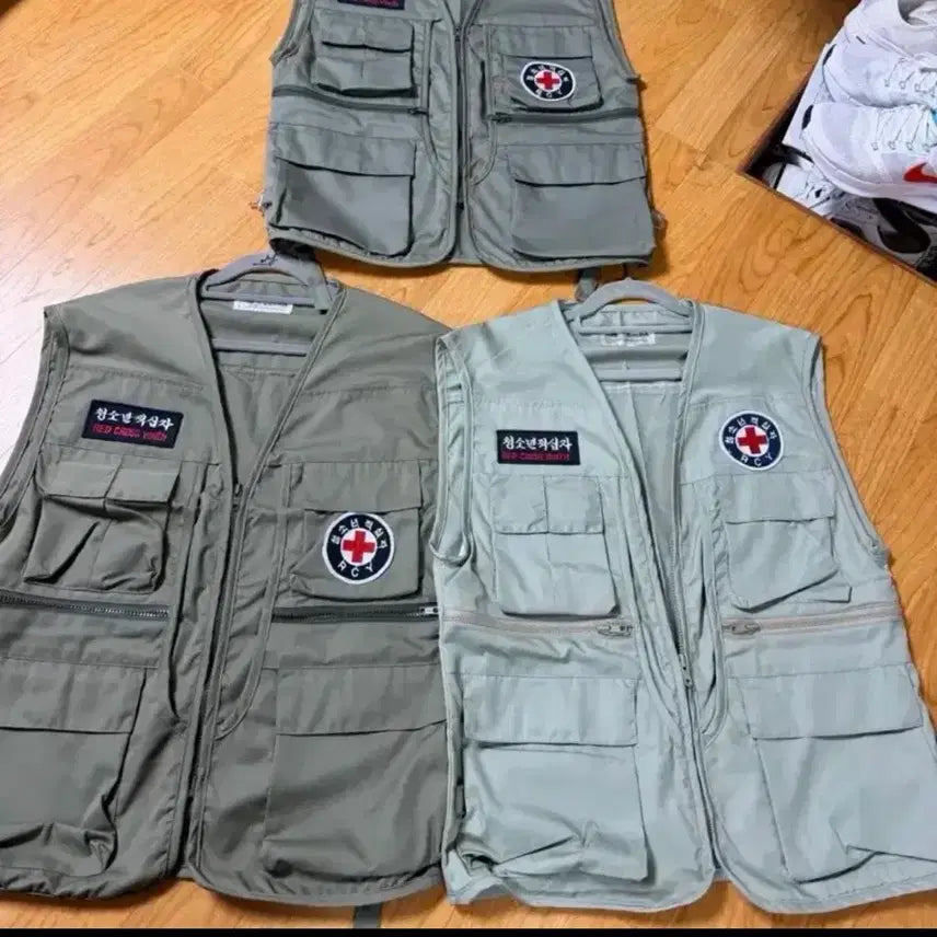 [BUNJANG] RCY Red Cross Youth Vest / 대한적십자사조끼 rcy조끼