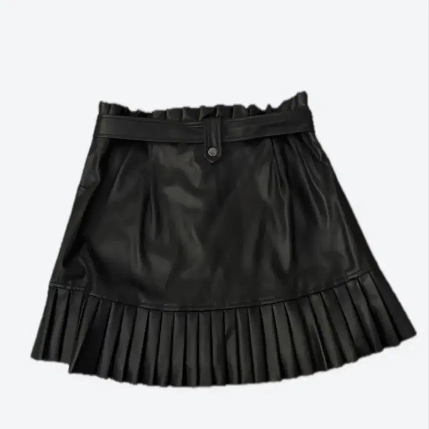 [BUNJANG] ZARA Leather Pleated Skirt / 자라 레더플리츠스커트