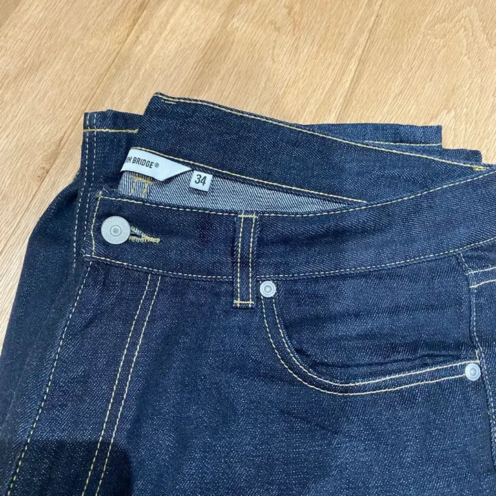 [BUNJANG] Uniform Bridge Selvedge Deep Indigo 34 XL / 유니폼브릿지 셀비지 딥인디고 34 XL