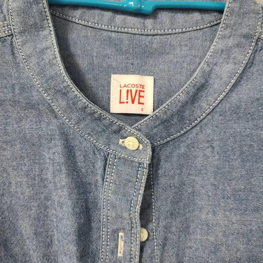 [BUNJANG] Lacoste Denim Midi Dress / 라코스테 원피스