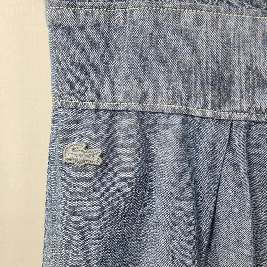 [BUNJANG] Lacoste Denim Midi Dress / 라코스테 원피스