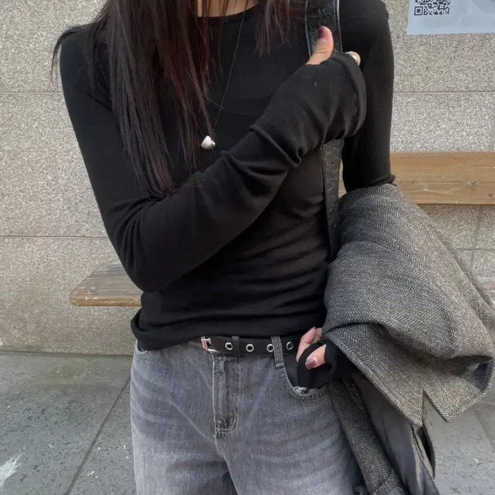 [BUNJANG] Your J Gray Denim Pants / 유어제이 그레이데님