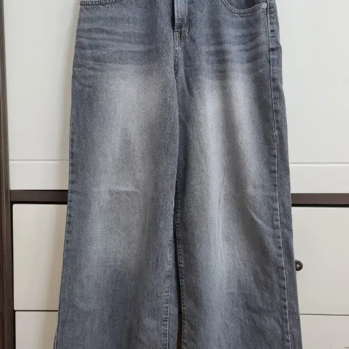 [BUNJANG] Your J Gray Denim Pants / 유어제이 그레이데님