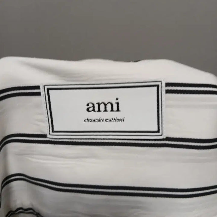 [BUNJANG] AMI Oversized Stripe Shirt / [정품] AMI 아미 오버사이즈 스트라이프 셔츠