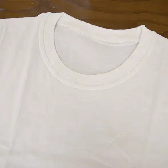[BUNJANG] Plain White Cotton T-Shirt Bundle (XL) / [창고정리새제품] 상의 반팔 티셔츠 100 (XL) 10개 일괄구매