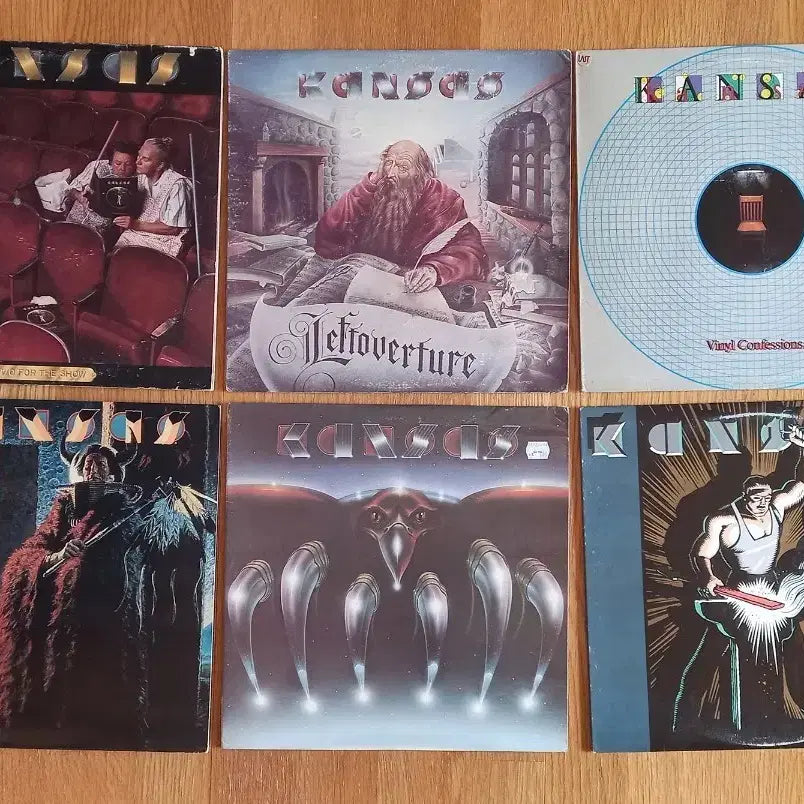 [BUNJANG] Kansas LP Album Set / KANSAS LP앨범 6종 7매