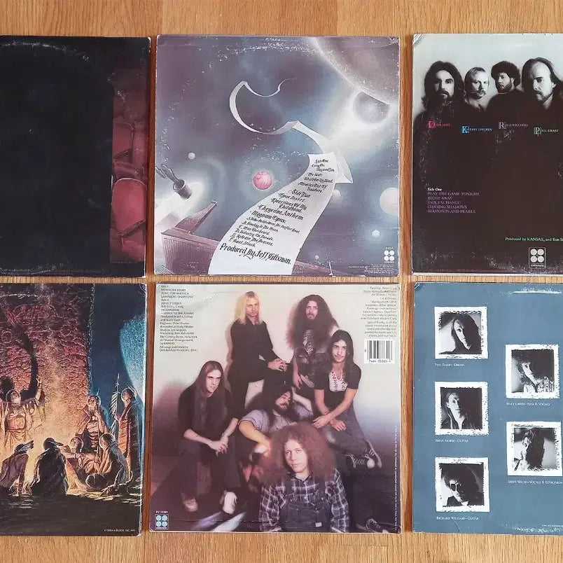 [BUNJANG] Kansas LP Album Set / KANSAS LP앨범 6종 7매