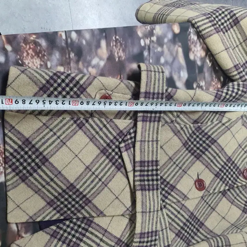 [BUNJANG] YETTS Check Handmade Jacket / YETTS 체크  핸드메이드 자켓 66 택배비포함가