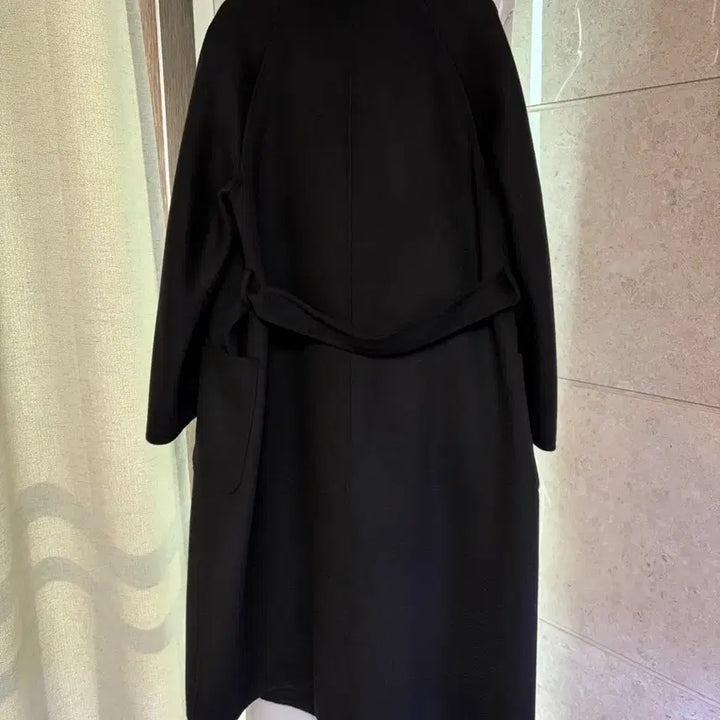 [BUNJANG] Handmade Black Wool Coat / 핸드메이드 블랙 울코트