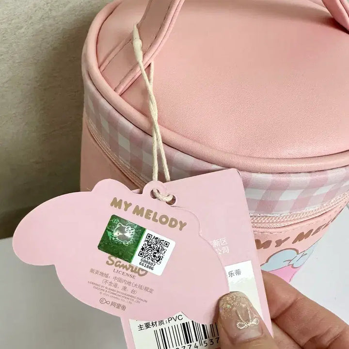 [BUNJANG] Sanrio My Melody Pink Pouch Bag / 새상품)산리오 마이멜로디 핑크 파우치 가방