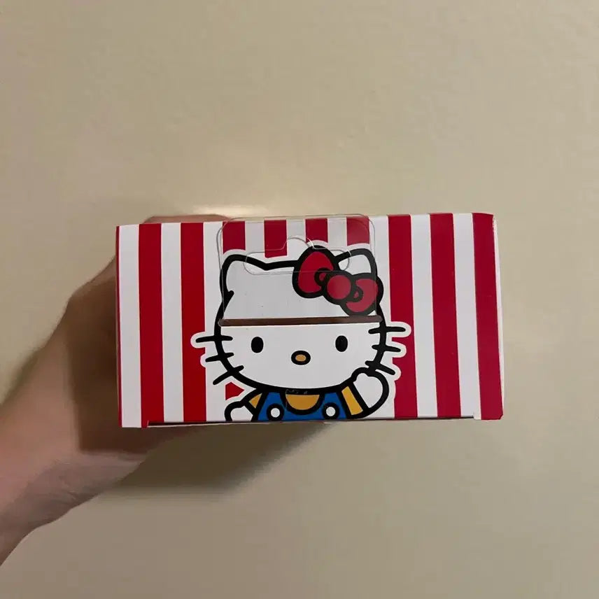 [BUNJANG] Rare Hello Kitty Hamburger Figure Set / 희귀) 헬로키티 햄버거 피규어 세트