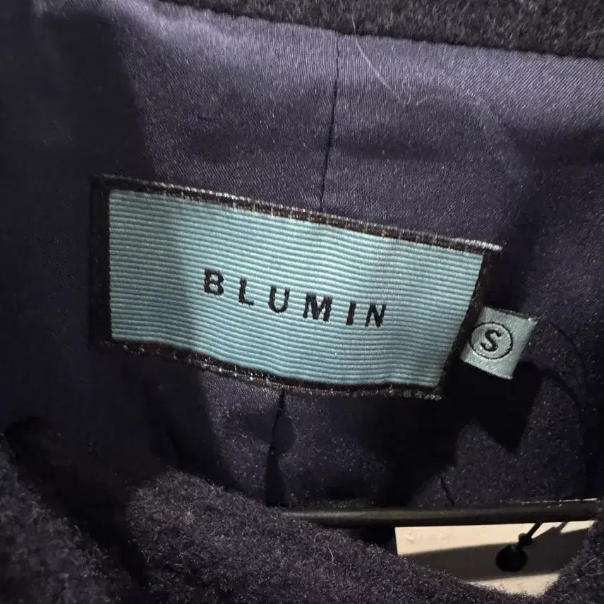 [BUNJANG] BLUMIN Navy Double Coat / 마지막 BLUMIN 블루민 네이비 더블 코트 울100